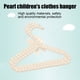 thumbnail image 4 of Percha infantil con perlas y lazos con acabado resistente a la decoloración: percha de plástico resistente con respaldo de metal para vestidos de niños, ropa de mascotas y atuendos de boda: el di, 4 of 6