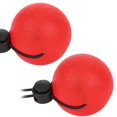 thumbnail image 5 of 2 bolas de silicona para reducir la presión, ejercicio de muñeca, herramientas de recuperación de masaje, color rojo, 25 grados, 5 of 5