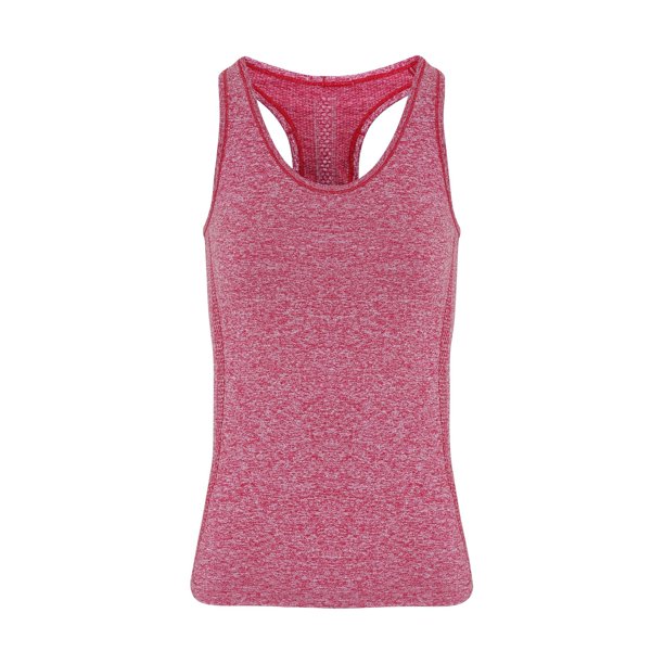 TriDri - Camiseta sin Mangas Multi Sport Esculpido para Mujer (Burdeos)