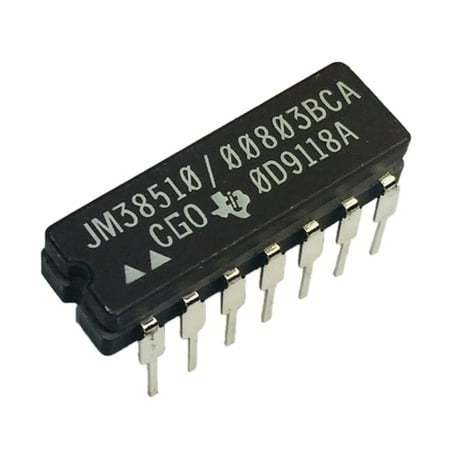 JM38510/00803BCA Buffer Driver 6-CH Non-Inverting Open Collector Bipolar 14-Pin CDIP