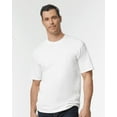 thumbnail image 3 of Gildan - Adult Men's Ultra Cotton Short Sleeve T-Shirt| Crew Neck, Classic Fit Tees, 100% Cotton White Color 6 oz | Bulk Pack – 6 | Size- S, 3 of 5