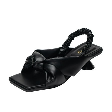 

Sngxgn Women s Tessa Toe Post Sandals- Supportive Ladies Flip Flops That Include Three-Zone Comfort with Orthotic Insole Arch Support Medium FitHotel Slippers Black 10
