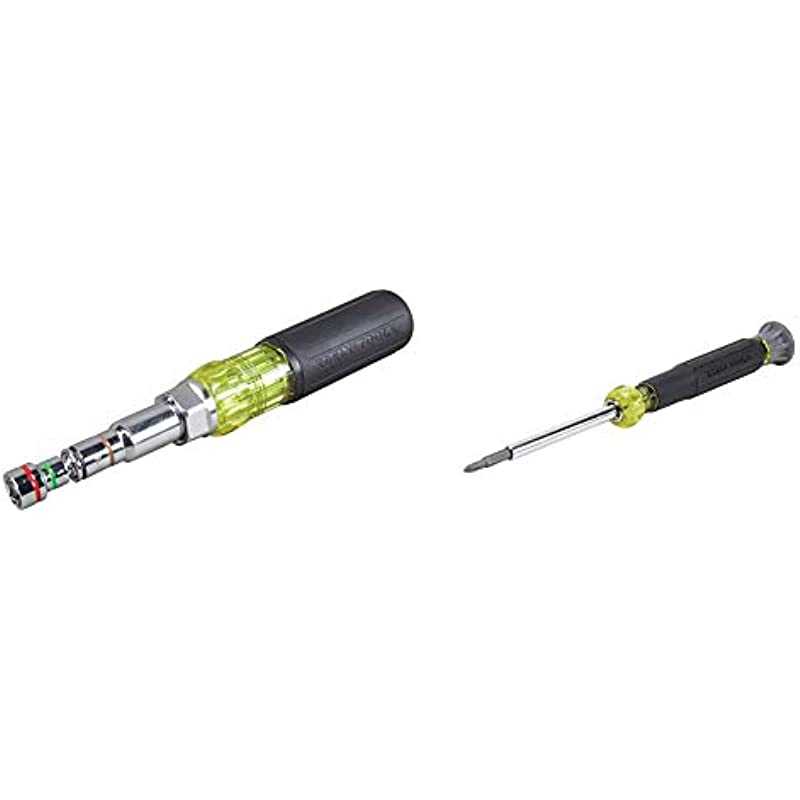 Klein Tools 32807MAG 7in1 Nut Driver, Driver & 32581