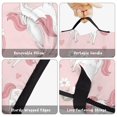 thumbnail image 6 of Unicorn and Heart Pink Pattern Teens Toddler Nap Mat with Pillow, Sleeping Mat Bag for Preschool Daycare 60"x20", 6 of 6
