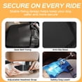thumbnail image 3 of Asiento de coche HiPetpy para perros pequeños de menos de 30 libras con tapete, 3 of 8