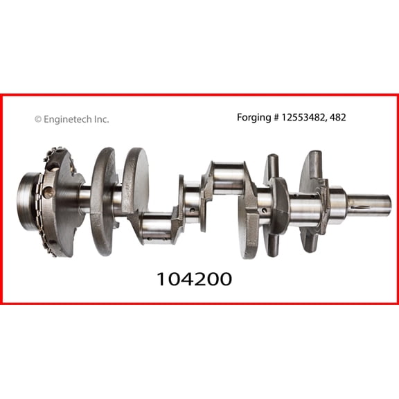 CRANKSHAFT KIT GM CHEV 4.