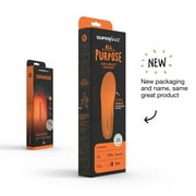 Superfeet All-Purpose High Impact Support Insoles (Orange) - Trim-To-Fit Orthotic Arch Support Shoe Inserts - Professional Grade - Men 9.5-11 / Women 10.5-12
