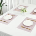 thumbnail image 7 of REGALWOVEN Placemats Set of 6 Placemats for Dining Table Decor Indoor Outdoor Washable Kitchen Table Mat Wipe Clean Dark Pink 18*12in, 7 of 7