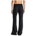 thumbnail image 2 of Pantalones palazzo anchos con cordón de lino suave para mujer: color liso, cintura ajustable, corte fluido para uso informal/viajes, mezcla de lino transpirable, 2 of 8