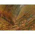thumbnail image 4 of Ambesonne Fall Quilted Bedspread Set 2 Pcs, Misty Autumnal Forest, Twin Size, Orange Brown Green, 4 of 5