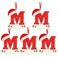 thumbnail image 1 of Xihbxyly Colgante de Letra Navideña, Diseño de Nombre Personalizado para Escribir, Decoración Navideña Acrílica Festiva para Árbol de Navidad, Regalo Significativo para Familiares y Amigos, Juego de, 1 of 4
