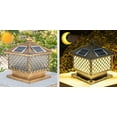 thumbnail image 3 of Outdoor Solar Lights, LED Solar Flashlight Lights, Outdoor Lights, Garden Lights, Villa Gate Top Lights, Wall Head Lights, Pillar Lights ,Saving Energy, 3 of 7