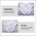 thumbnail image 5 of Napkin 4 Pcs Washable Dinner Napkins Cotton Cloth Fabric Wedding Table Decor Banquet White, 5 of 6