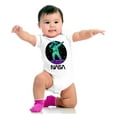 thumbnail image 4 of NASA Astronaut Dab on the Moon Funny Romper Boys or Girls Infant Baby Brisco Brands NB, 4 of 7