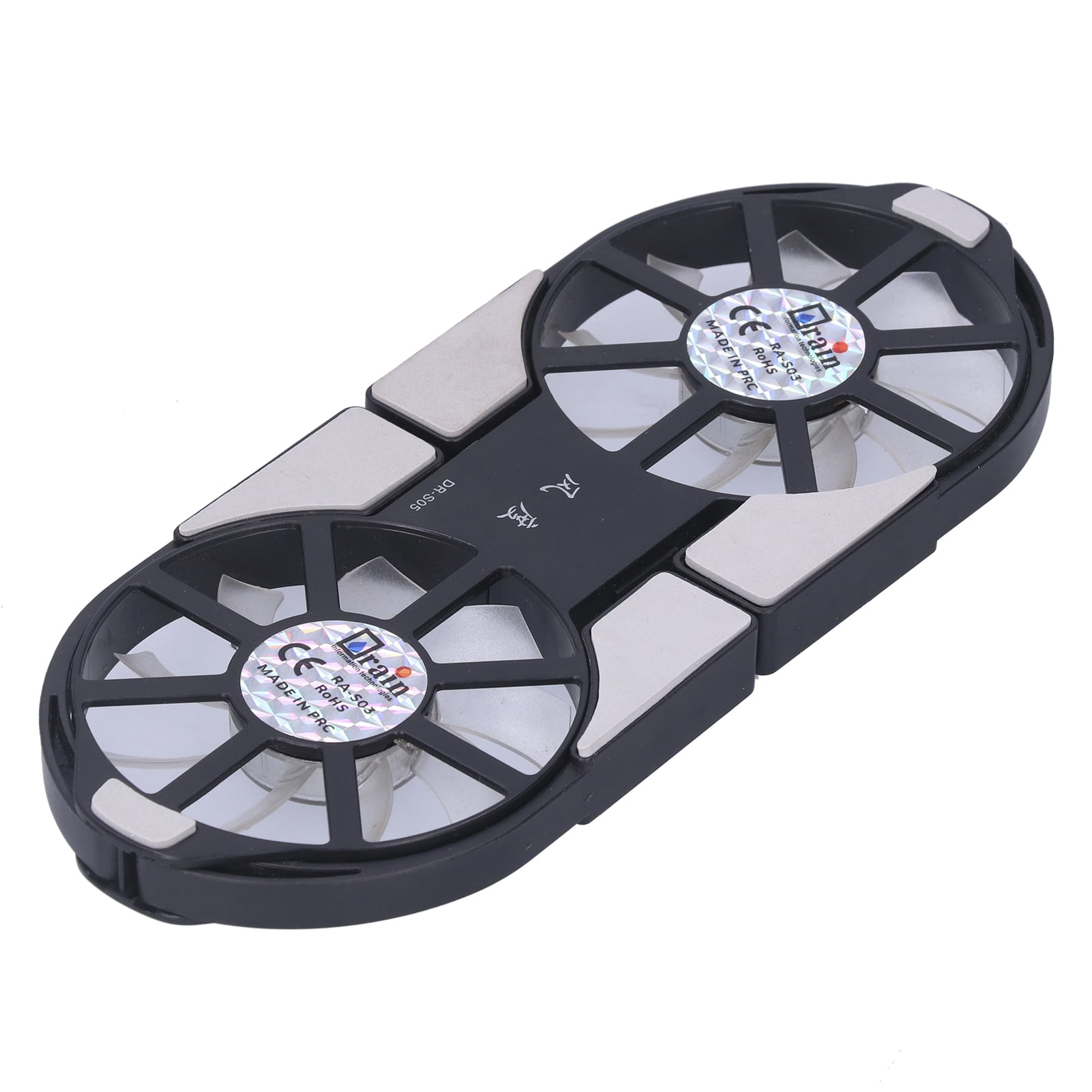 Notebook Cooler, Heat Sink Telescopic Laptop Cooling Pad DualFan