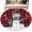 Black Red White, variant on 3'x5' Area Rugs, Grey Snowman Christmas Indoor Outdoor Area Rug for Living Room Bedroom, Xmas Snowflake Birds Washable Bathroom Rugs Kitchen Floor Carpet Mats Home Decor Aesthetic