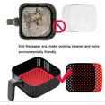 thumbnail image 2 of [2 pack] Reusable Non-Stick Air Fryer Liners Mats,Air Fryer Accessories Compatible with Cosori, Gowise Usa, , , , Power XL,, Innsky, Dash, Secura (Round-9 inch), 2 of 8