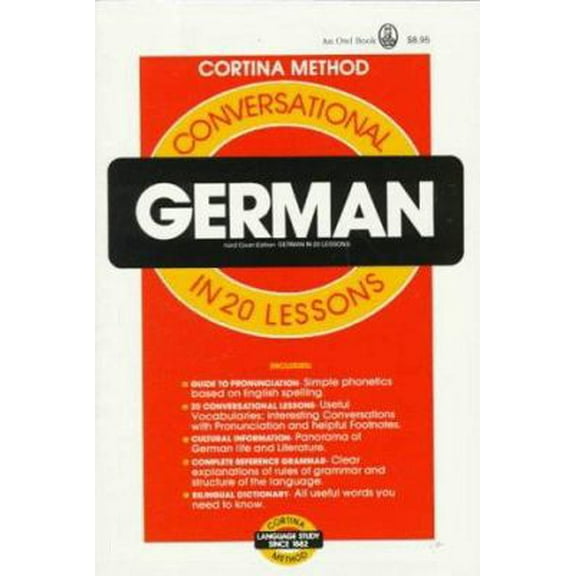 Pre-Owned Conversational German: In 20 Lessons (Paperback) 0805014985 9780805014983