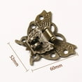 thumbnail image 2 of CRAFTHROU 2 Pcs Boîte Décorative Fermoir Vintage en Alliage pour Décoration Intérieure, 2 of 8