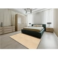 thumbnail image 5 of Ahgly Company Machine Washable Indoor Rectangle Transitional Yellow Orange Area Rugs, 4' x 6', 5 of 7