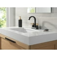 thumbnail image 3 of Delta 25855Lf Albion 1.2 GPM Centerset Bathroom Faucet - Matte Black / Champagne Bronze, 3 of 7