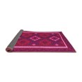 thumbnail image 2 of Ahgly Company Indoor Square Oriental Pink Traditional Area Rugs, 4' Square, 2 of 4