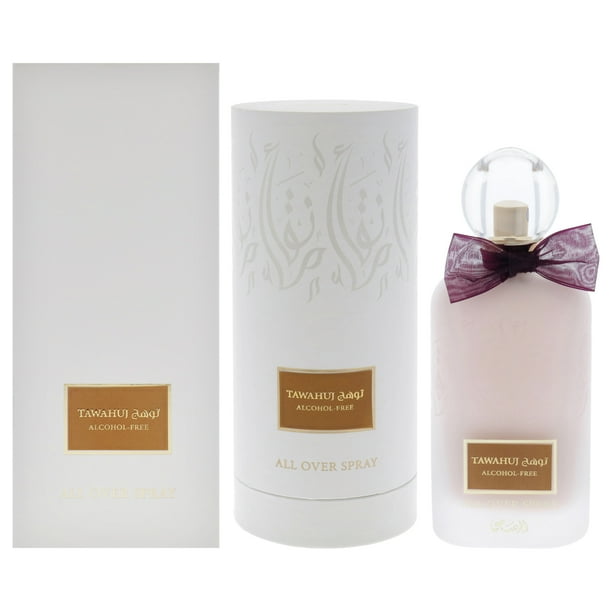 Tawahuj All Over Spray de Rasasi para unisex - Spray EDP de 3,38 oz