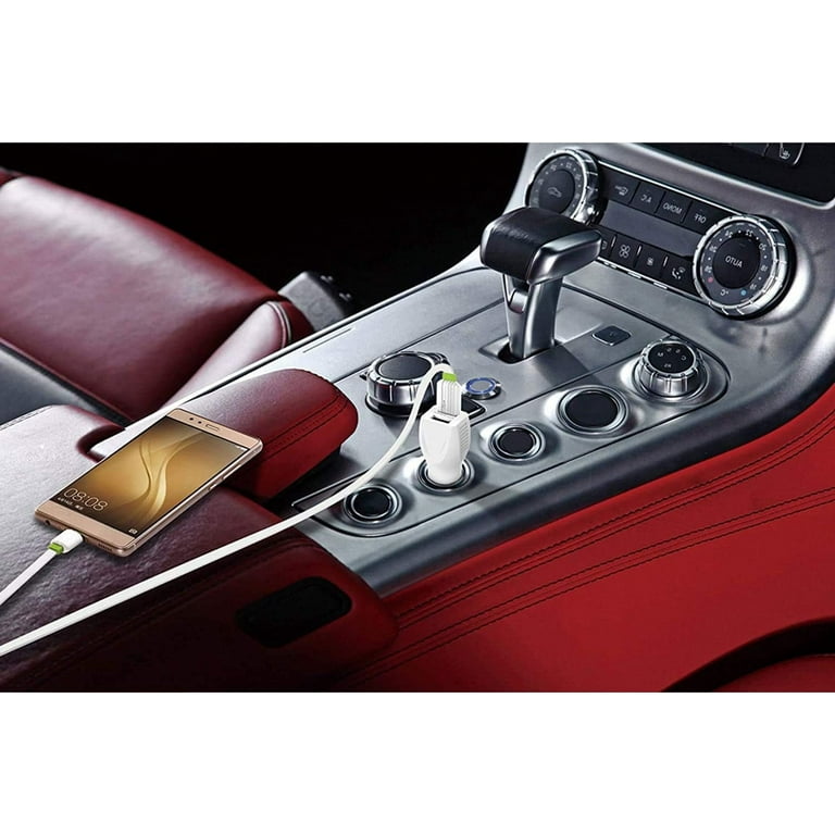 Car Charger Samsung A50 Wireless Charging USB C Car Charger, Fast