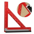 thumbnail image 6 of Adjustable Angle Horizontal Ruler 90 Degree Ruler Aluminum Alloy Triangle Ruler, 6 of 9