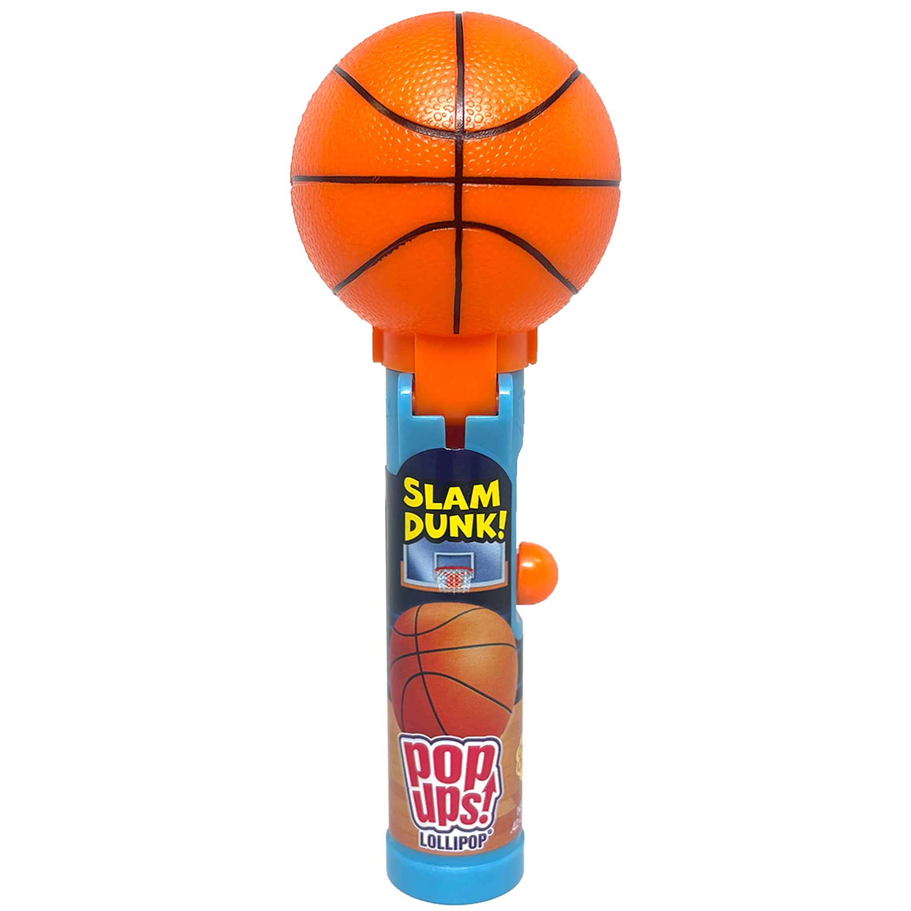 Basketball Lollipop Holder Case, 12 Count, Includes Lollipops