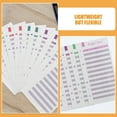 thumbnail image 5 of FRCOLOR Portable Sheets with Expense Tracker 60 Sheets Cards for Cash Binder Refills, 5 of 8