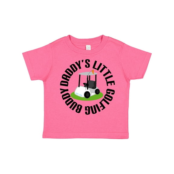 Inktastic Daddys Little Golfing Buddy Boys or Girls Toddler T-Shirt