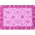 thumbnail image 1 of Ahgly Company Indoor Rectangle Oriental Pink Modern Area Rugs, 8' x 12', 1 of 4