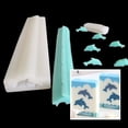 thumbnail image 1 of Hicess Dolphin Round Heart Shape Silicone Soap Mold Pipe Tube Handmade Cake Baking Tool, 1 of 7