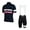 Black, variant on Men's Cycling Men's And Women's Couple Models Short Sleeved Cycling Road Bike Cycling Backpacking Suit