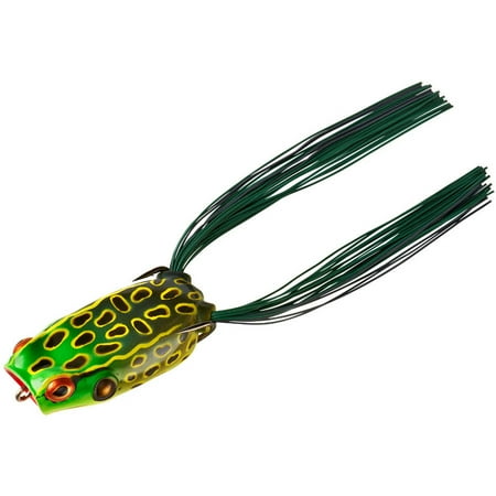 BOOYAH Poppin' Pad Crasher Fishing Lure Hollow Body Frog Bullfrog 3 in 1/2 oz