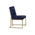 thumbnail image 2 of Kina 5-pieces Blue/Gold Plated 54" Dining Set, 2 of 2