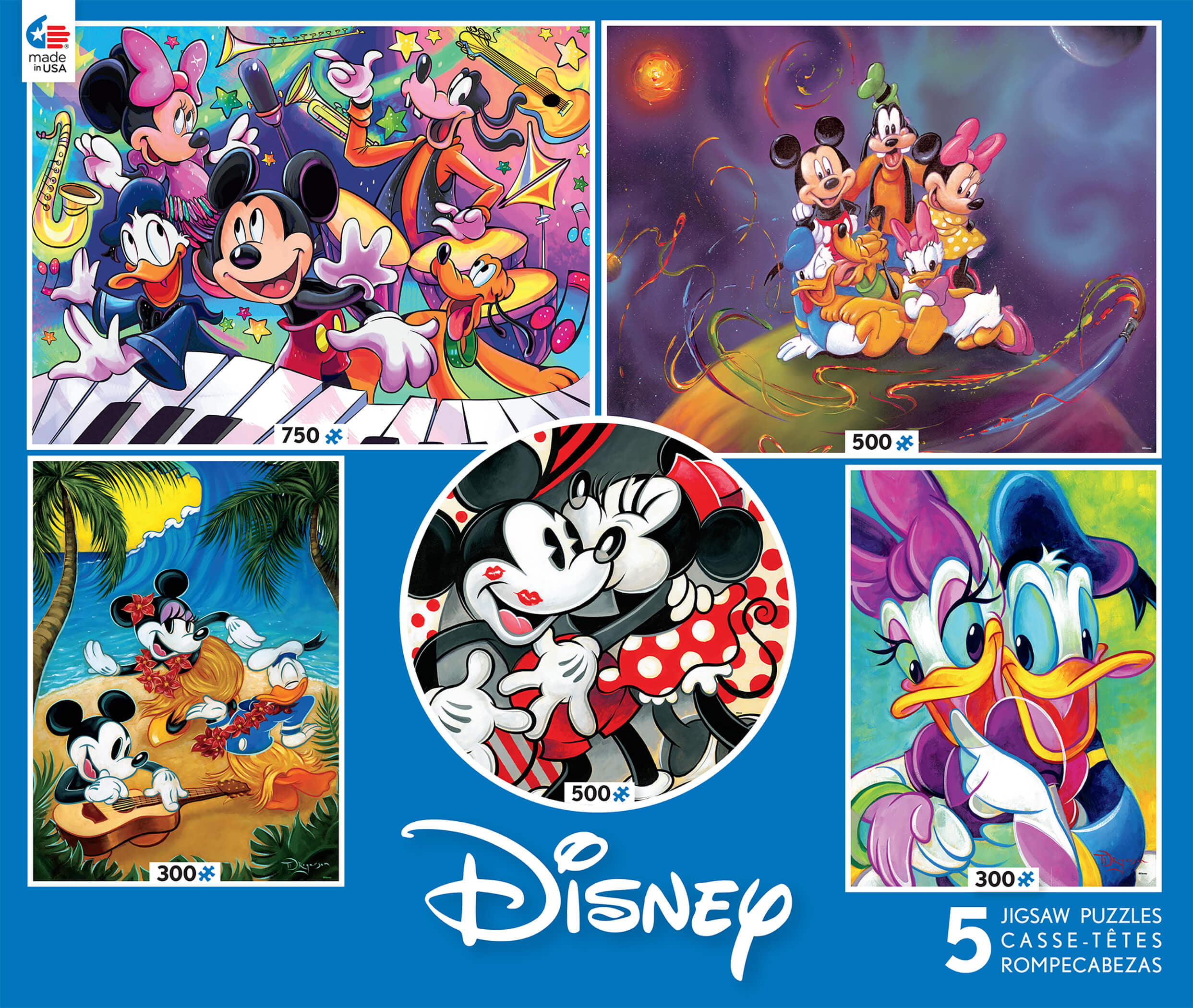 Disney Fine Art Among Friends Snow White Jigsaw Puzzle 1000 piece Ceaco USA NEW! 