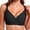 1-black, variant on Wireless Minimizer Jelly Bra for Large Breasts,Seamless Full Coverage Bra with Scalloped Edge and Side Smoothing