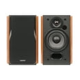 thumbnail image 3 of Edifier R1380T Powered Bookshelf Speakers, 2.0 Stereo Active Near Field Monitors, Studio Monitor Speaker, 42 Watts RMS - Wood (Pair), 3 of 6