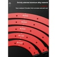 thumbnail image 3 of Inner/Outer Corner Large Arc Mold Electric Router Slotting Template Woodworking Curved Angle Chamfering Template Tools C, 3 of 10