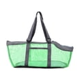 thumbnail image 1 of Bolsa de transporte para mascotas, bolso, jaula, perrera, portátil, con tapete extraíble, bolso de mano, bolso de viaje para perros pequeños, gatos, Gris verdoso, 1 of 8