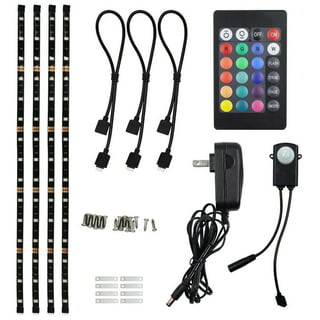 TSV 3.28ft USB LED Strip Light 5050 RGB 16 Colors for 32-40 TV PC Monitor  Backlight 