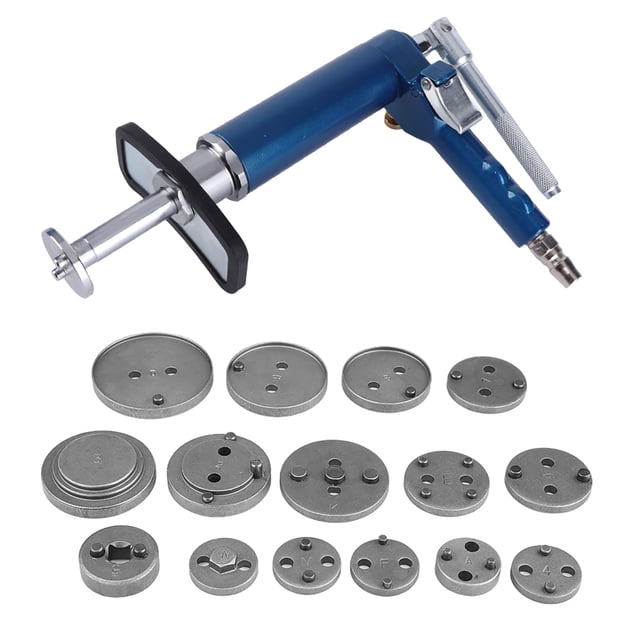 Air Brake Piston Wind Back Tool Brake Caliper Rewind Tool Brake Piston Reset Tool with Rotation Handle for Alpha Romeo Saab