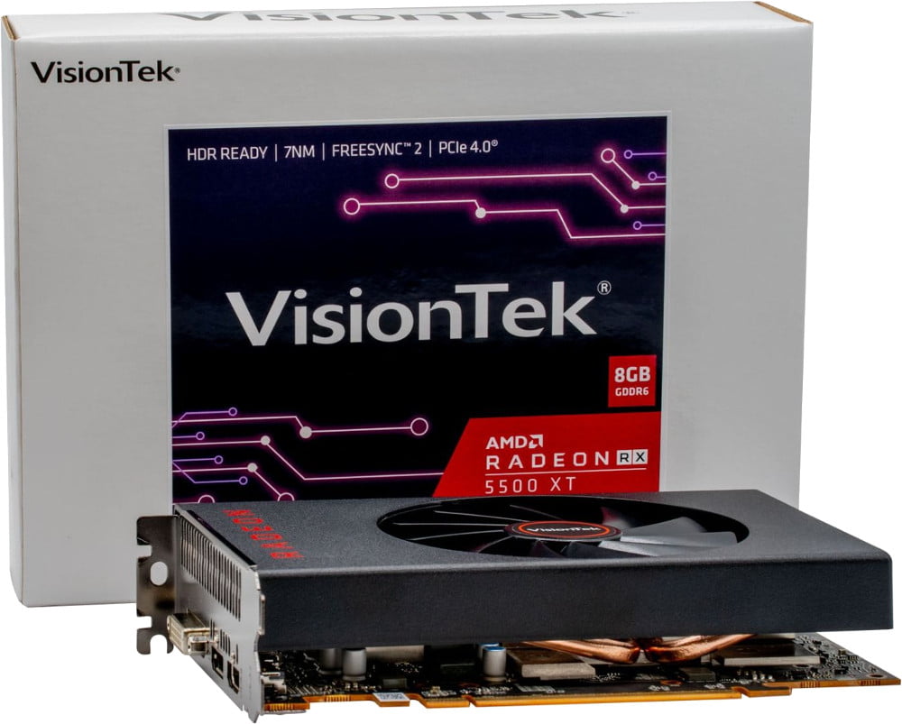 VisionTek Radeon RX 5500XT 8GB GDDR6 Graphics Card - Walmart.com