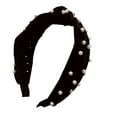 thumbnail image 1 of Diadema con nudo torcido Minnieouse diadema de perlas elegante AP010010-05B, 1 of 6