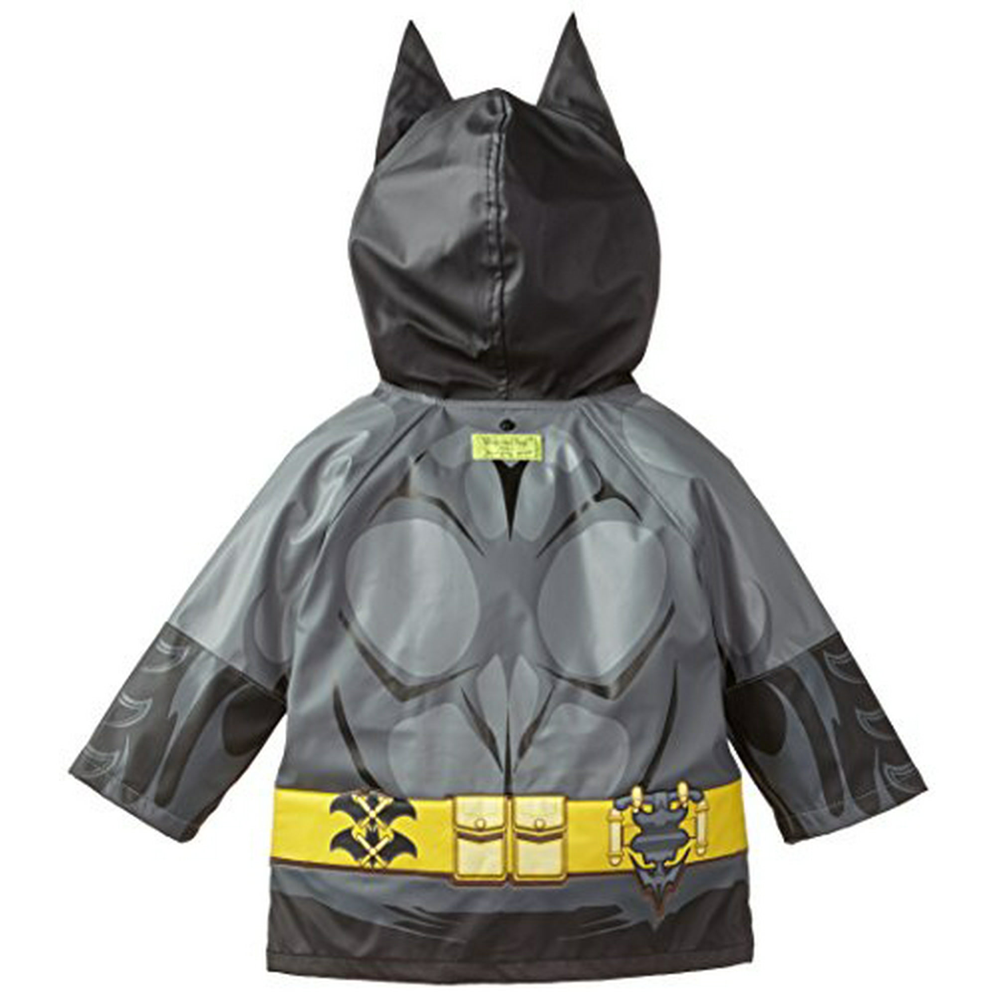 Batman raincoat with cape discount