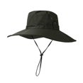 thumbnail image 2 of GSPCLAM Mens Sun Hats UPF 50+ Wide Brim Hat for Fishing Hiking, Lightweight Breathable Mesh Hat with Adjustable Chin Strap, 2 of 5