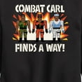 thumbnail image 3 of Toy Story - Carl Finds A Way - Toddler And Youth Crewneck Fleece Sweatshirt, 3 of 5
