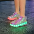 thumbnail image 3 of YAZI  Kids Roller Shoes Boy Girl Sneakers with Wheels Become Sport Sneaker with Led for Christmas Birthday Children Show Gift, 3 of 17